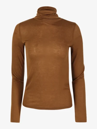 Absolut cashmere Absolut cashmere Tshirt lm - Coffee