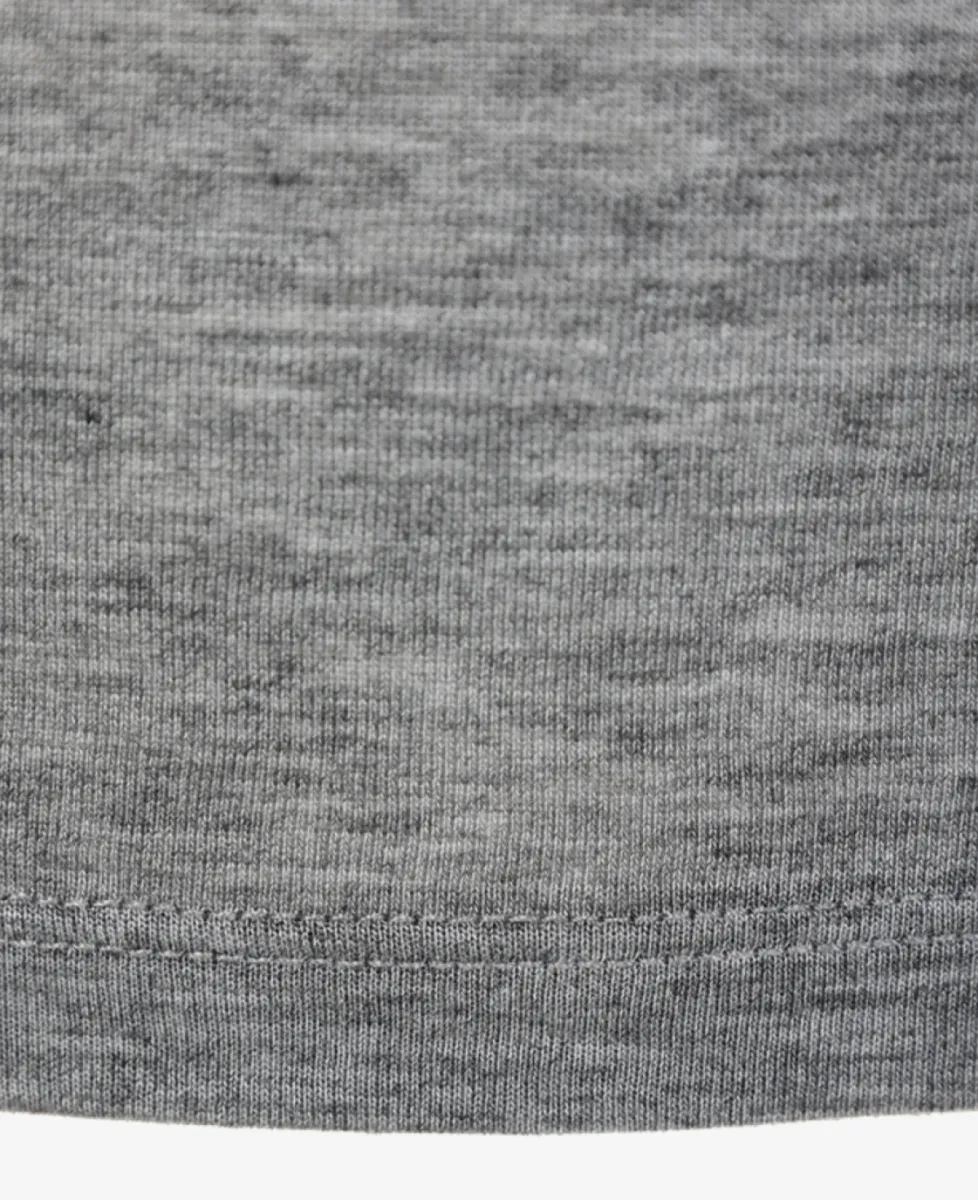 Absolut cashmere Tshirt lm - Grey Melange 3 Absolut cashmere Absolut cashmere Tshirt lm - Grey Melange