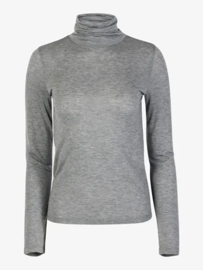 Absolut cashmere Absolut cashmere Tshirt lm - Grey Melange