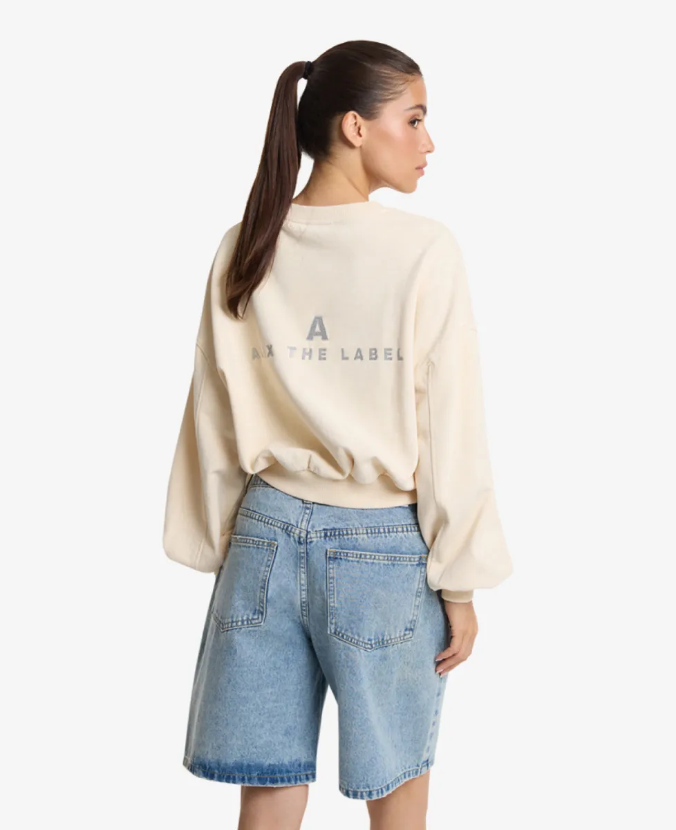 ALIX The Label Sweater - 009 - Cream 3 ALIX The Label ALIX The Label Sweater - 009 - Cream