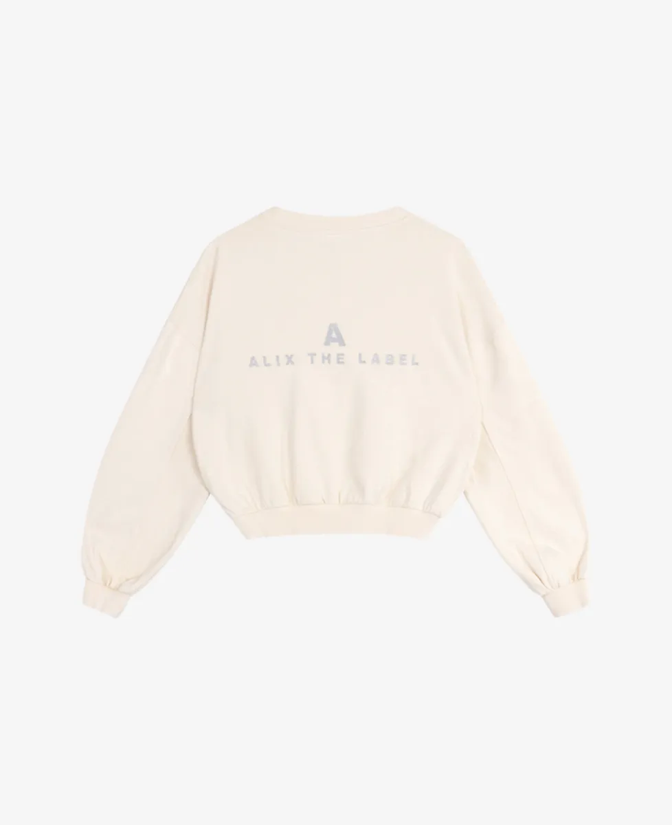 ALIX The Label Sweater - 009 - Cream 4 ALIX The Label ALIX The Label Sweater - 009 - Cream