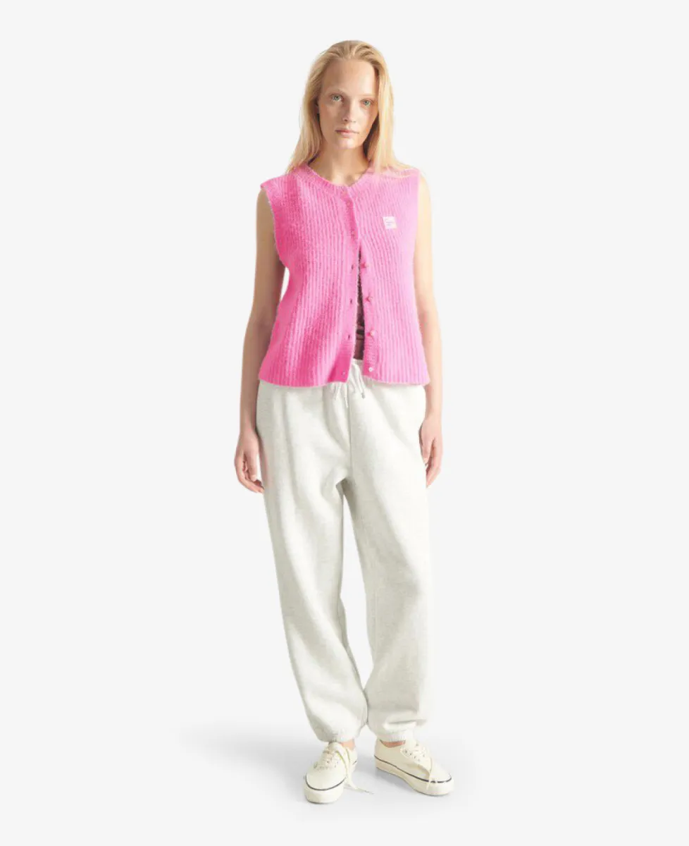 American Vintage Gilet - Rose Bubble Chine 2 American Vintage American Vintage Gilet - Rose Bubble Chine