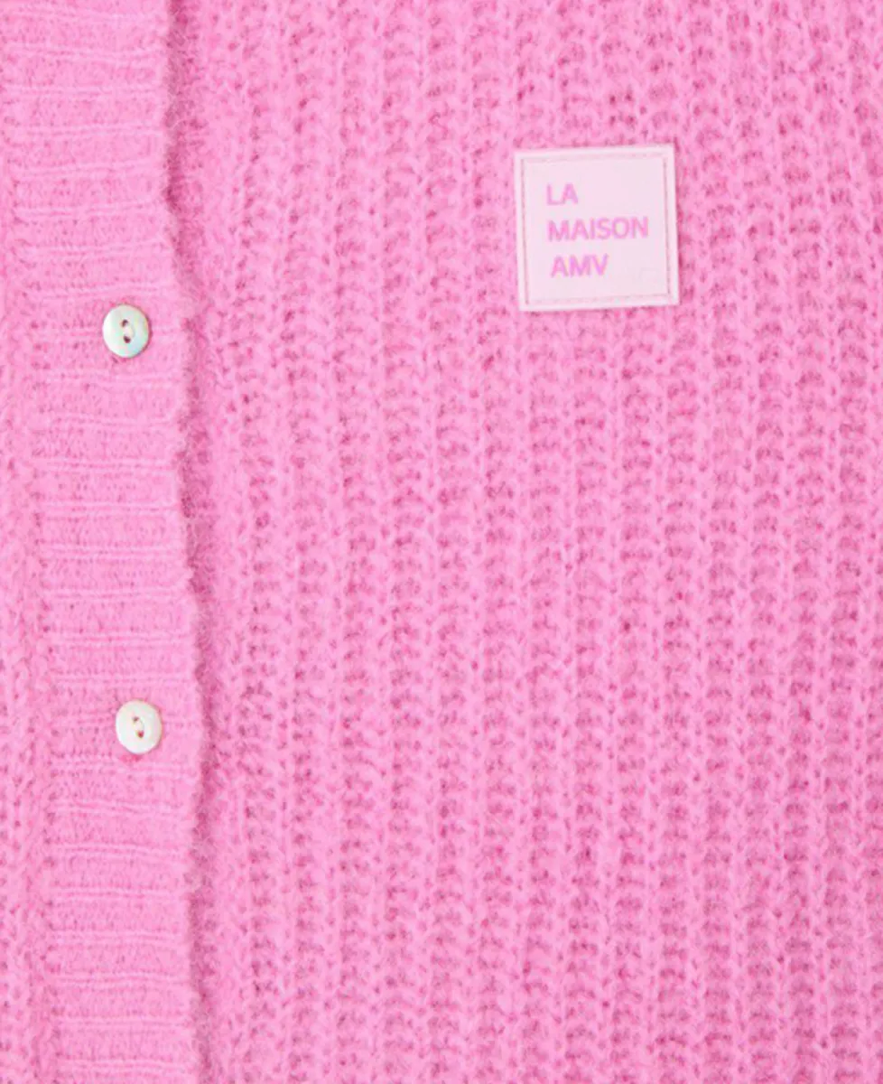 American Vintage Gilet - Rose Bubble Chine 5 American Vintage American Vintage Gilet - Rose Bubble Chine