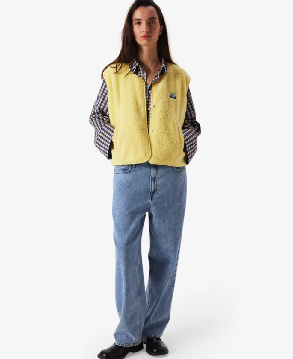 American Vintage Gilet - Beurre Chine 2 American Vintage American Vintage Gilet - Beurre Chine