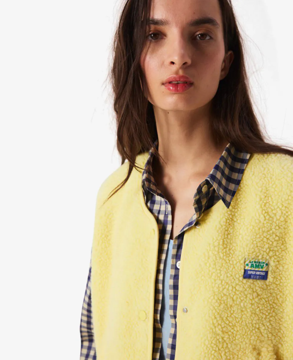 American Vintage Gilet - Beurre Chine 3 American Vintage American Vintage Gilet - Beurre Chine