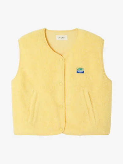 American Vintage American Vintage Gilet - Beurre Chine