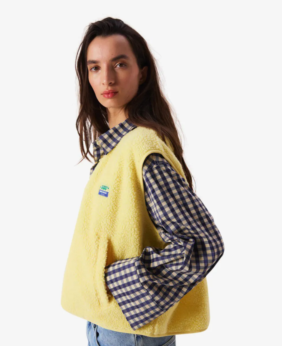 American Vintage Gilet - Beurre Chine 6 American Vintage American Vintage Gilet - Beurre Chine