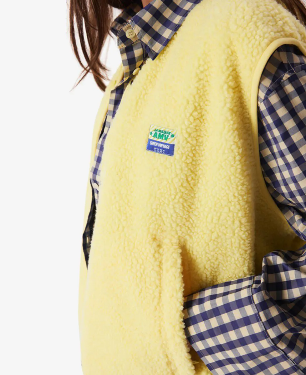 American Vintage Gilet - Beurre Chine 7 American Vintage American Vintage Gilet - Beurre Chine