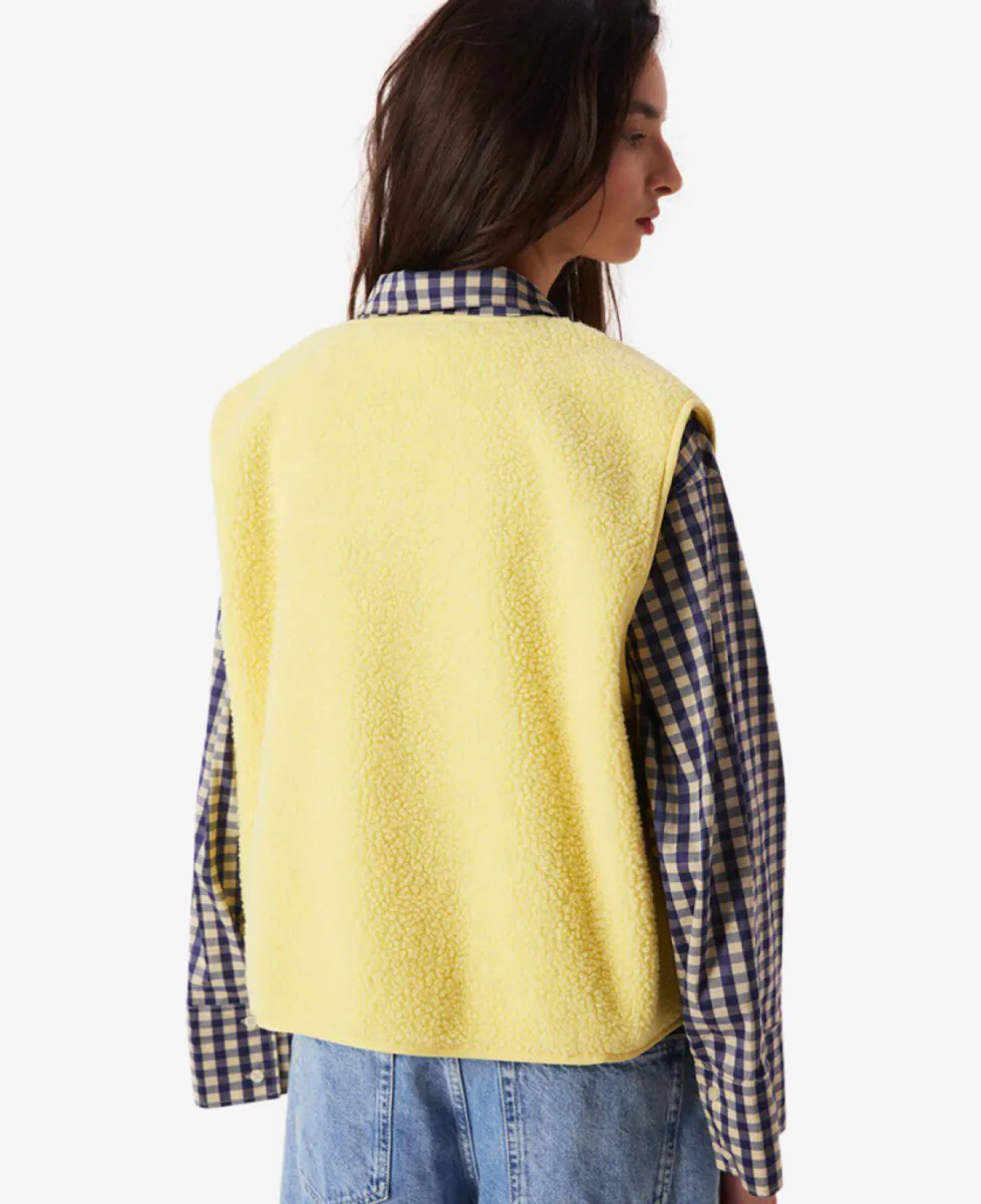 American Vintage Gilet - Beurre Chine 9 American Vintage American Vintage Gilet - Beurre Chine