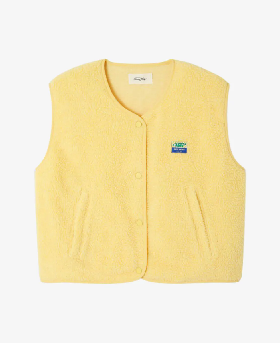 American Vintage Gilet - Beurre Chine 1 American Vintage American Vintage Gilet - Beurre Chine