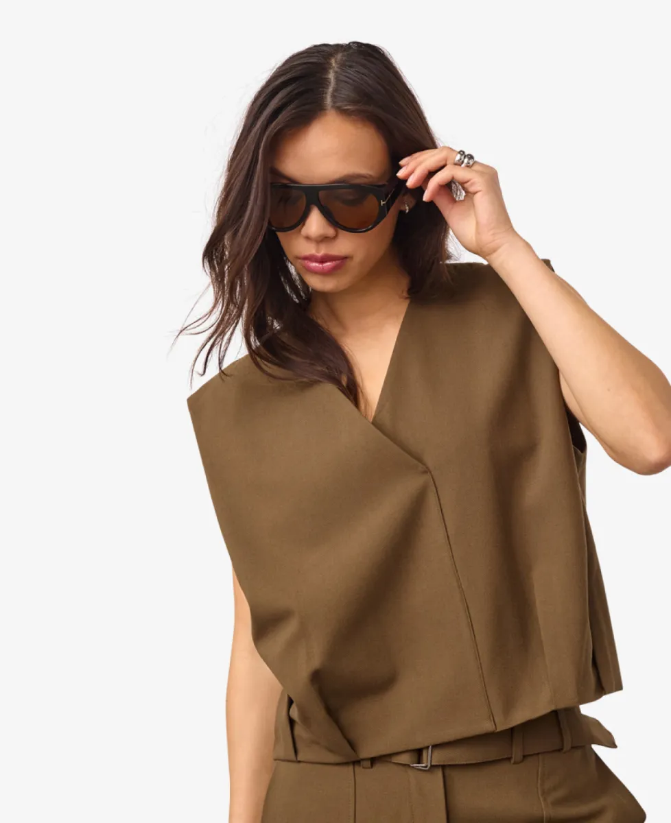 co'couture Top - Army 4 co'couture co'couture Top - Army