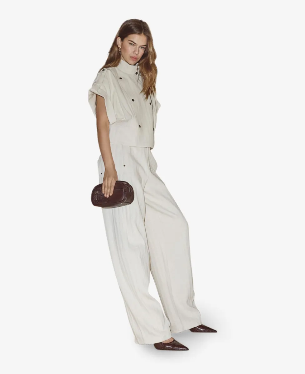 co'couture Pantalon - Creme 3 co'couture co'couture Pantalon - Creme