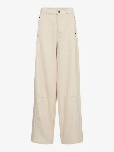 co'couture co'couture Pantalon - Creme