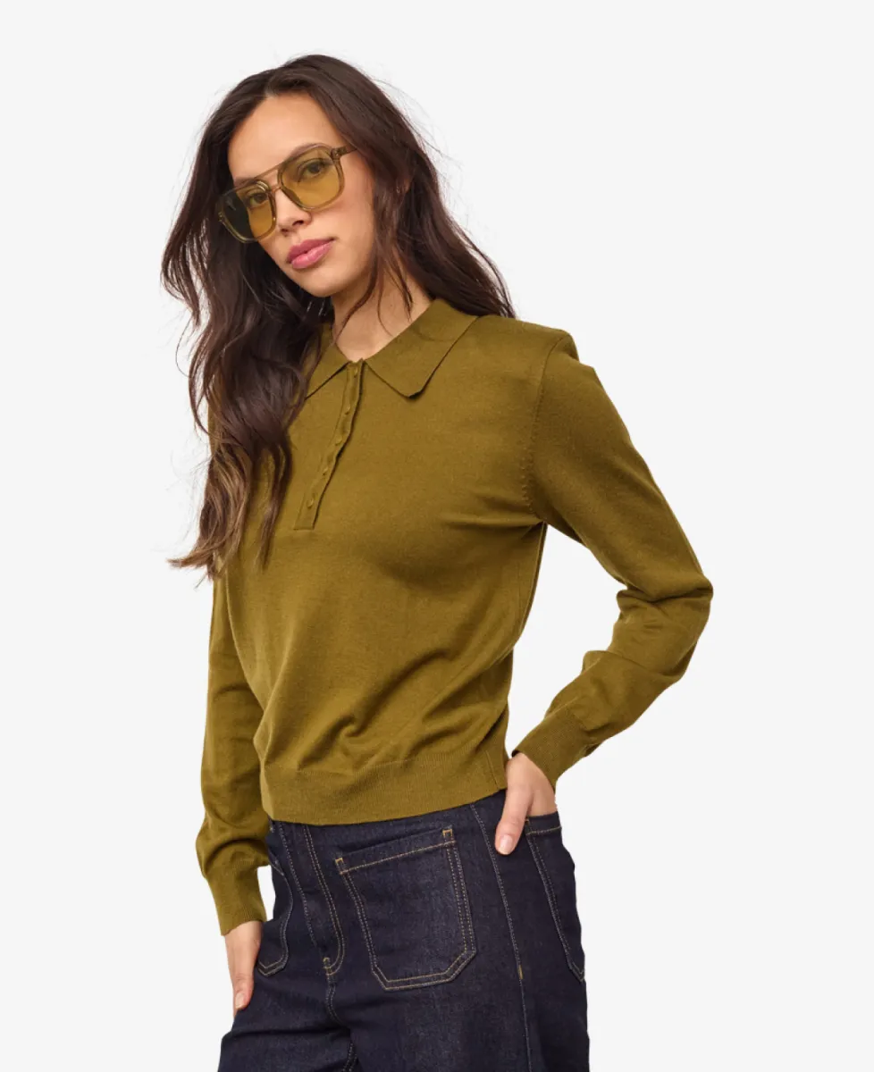 co'couture Polo - Fern Green 4 co'couture co'couture Polo - Fern Green