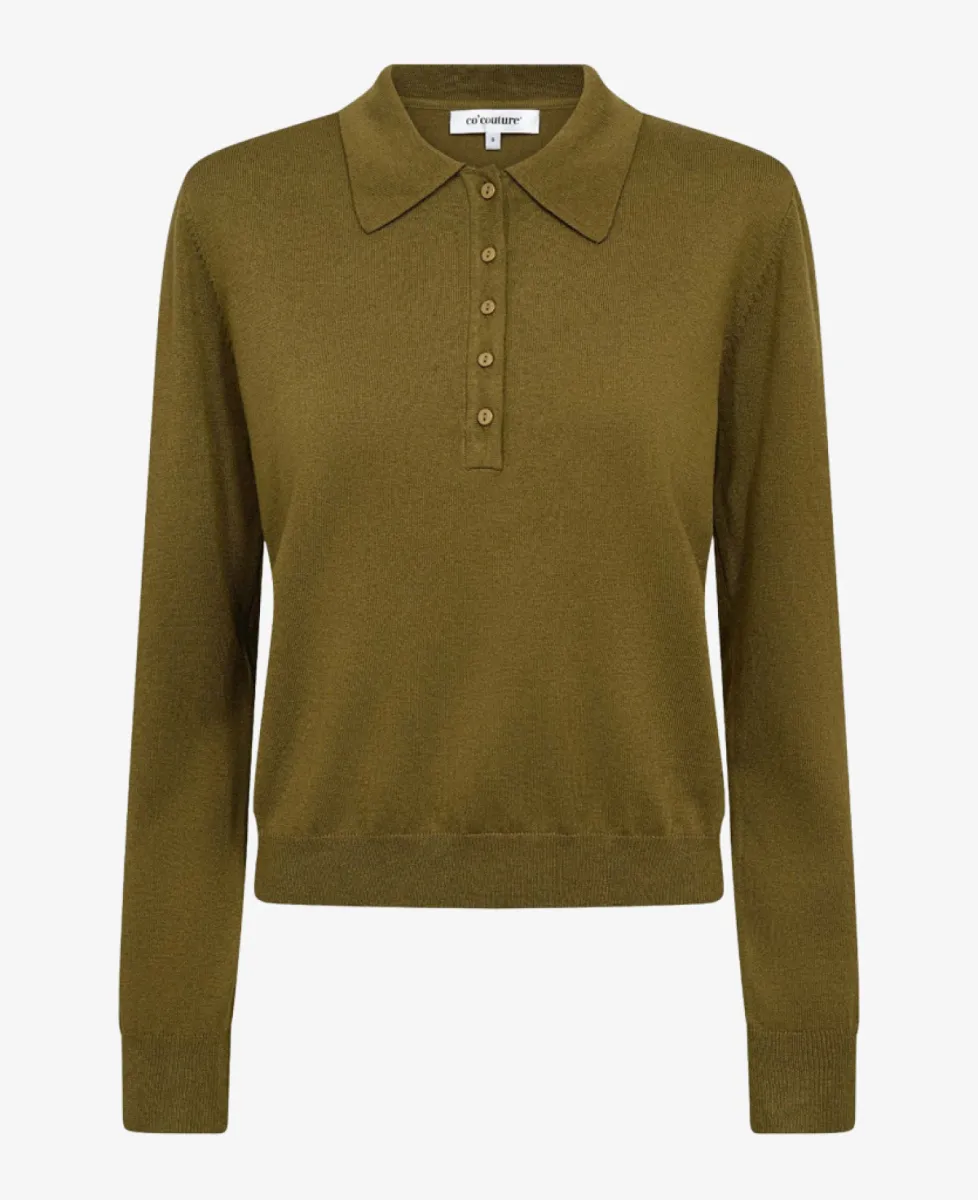 co'couture Polo - Fern Green 1 co'couture co'couture Polo - Fern Green