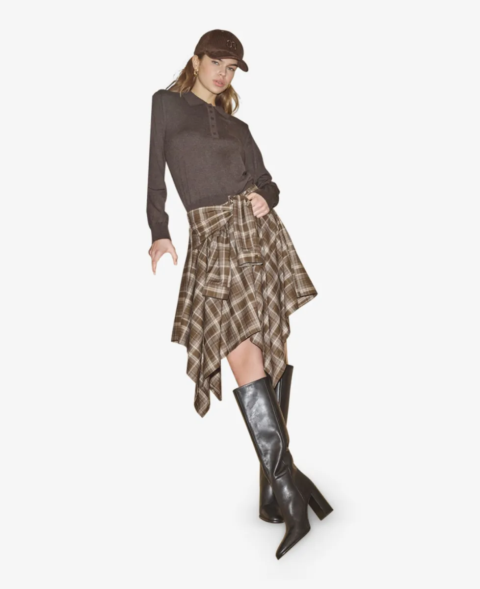 co'couture Rok - Brown 3 co'couture co'couture Rok - Brown