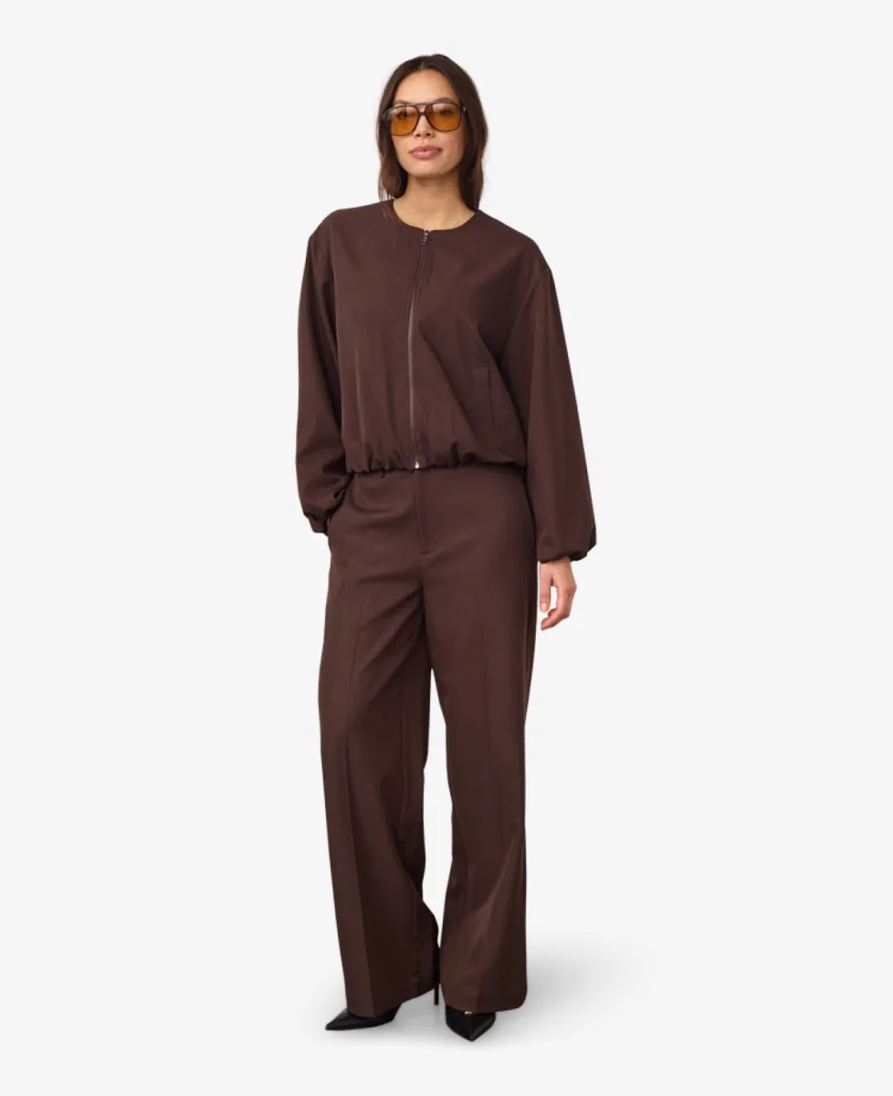 co'couture Blazer - Dark Brown 2 co'couture co'couture Blazer - Dark Brown