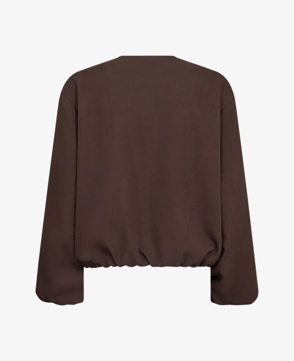 co'couture Blazer - Dark Brown 6 co'couture co'couture Blazer - Dark Brown