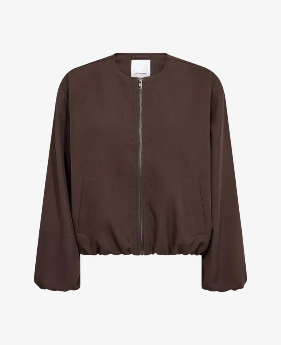 co'couture Blazer - Dark Brown 1 co'couture co'couture Blazer - Dark Brown