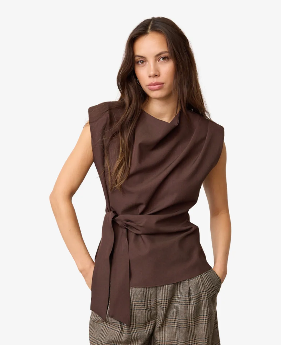 co'couture Top ml - Dark Brown 3 co'couture co'couture Top ml - Dark Brown