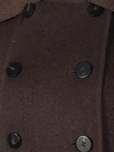 Duno Duno Mantel - 239 Dark Brown