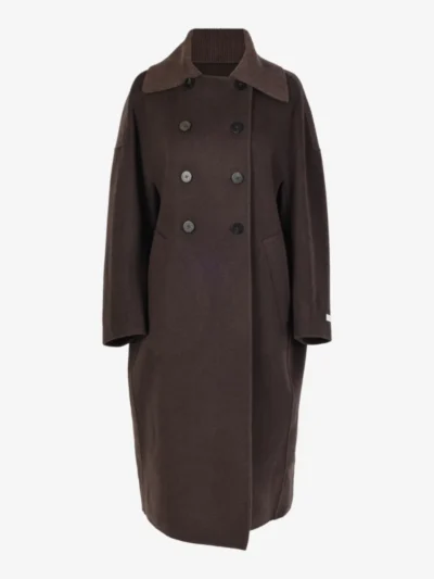 Duno Duno Mantel - 239 Dark Brown