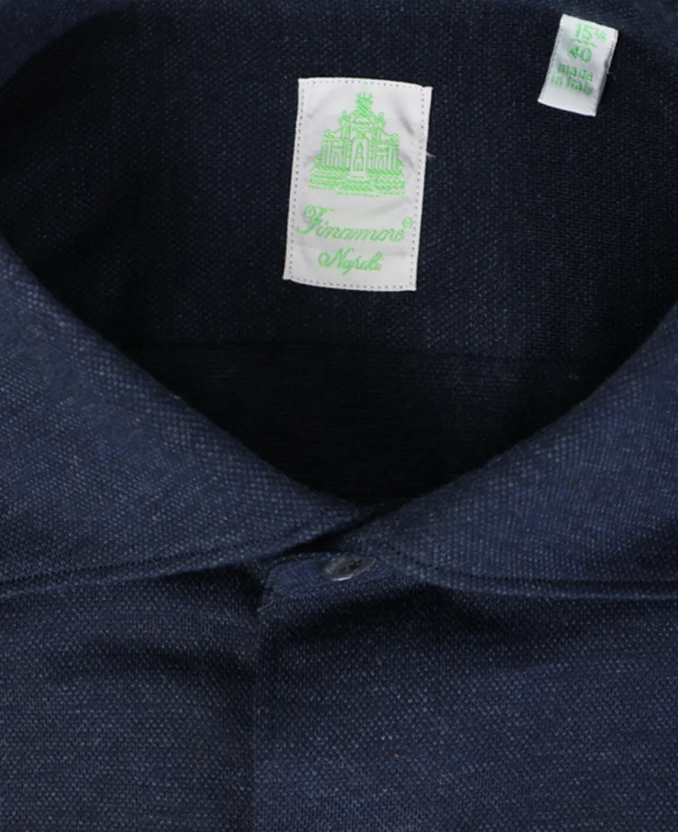 Finamore Jersey Overhemd - 13 3 Finamore Finamore Jersey Overhemd - 13