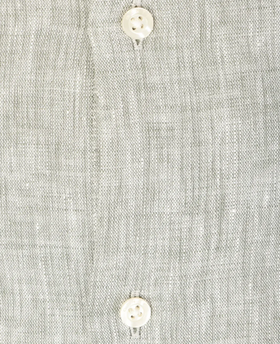 Genti Shirt linnen b - Lichtgroen 2 Genti Genti Shirt linnen b - Lichtgroen