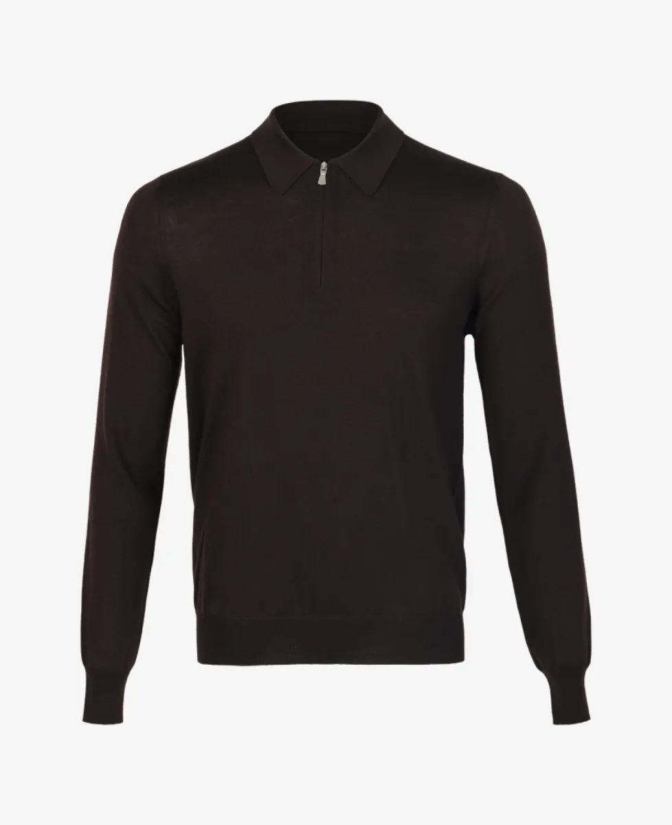 Gran Sasso Polo Zip - 195 1 Gran Sasso Gran Sasso Polo Zip - 195