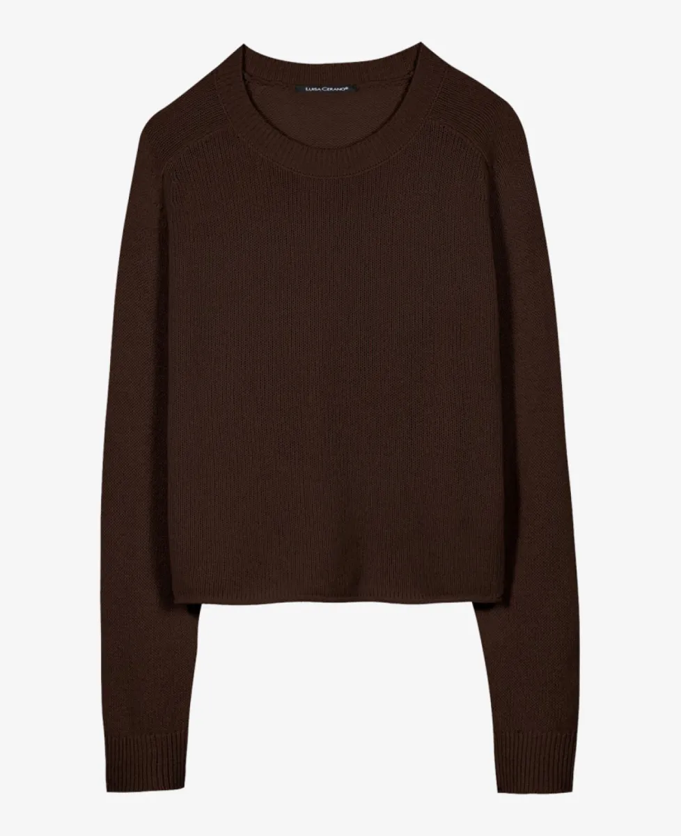 Luisa Cerano Pullover Langarm - marone 1 Luisa Cerano Luisa Cerano Pullover Langarm - marone