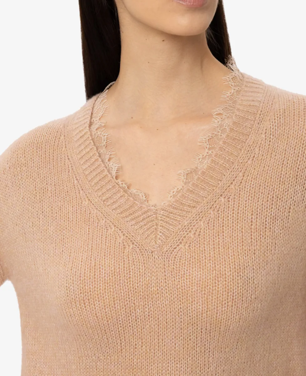 Luisa Cerano Pullover Langarm - cappuccino 3 Luisa Cerano Luisa Cerano Pullover Langarm - cappuccino