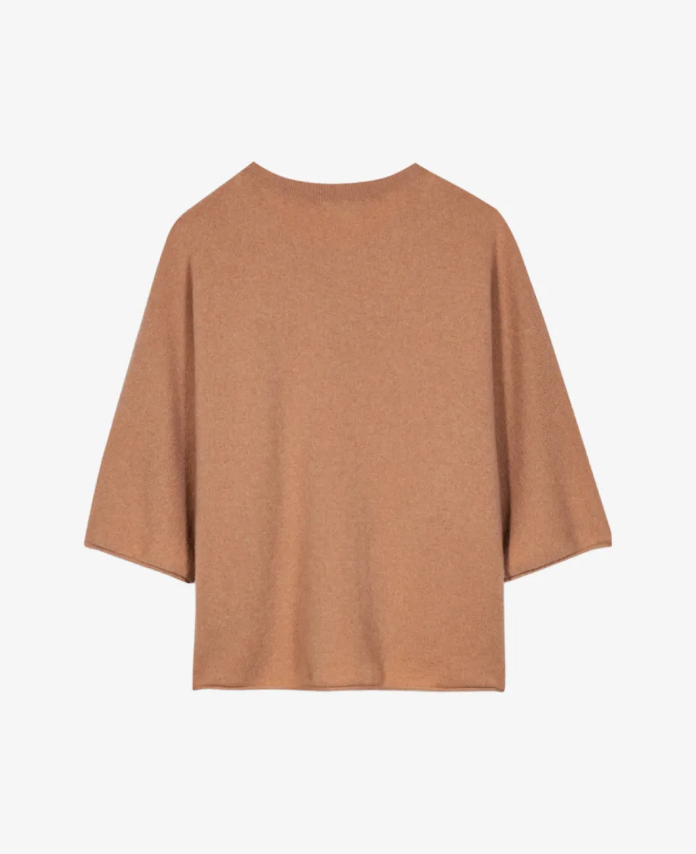 Luisa Cerano Pullover Kurzarm - brick 5 Luisa Cerano Luisa Cerano Pullover Kurzarm - brick