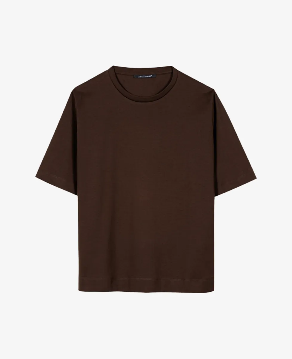 Luisa Cerano T-Shirt - marone 1 Luisa Cerano Luisa Cerano T-Shirt - marone
