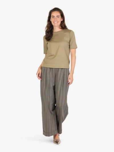 Luisa Cerano Luisa Cerano T-Shirt aus Organic-Cotton - dried salbei