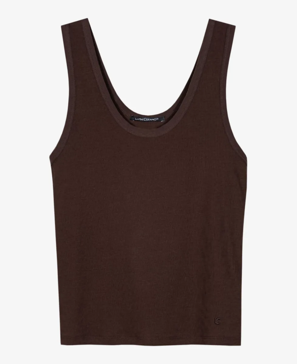 Luisa Cerano T-Shirt - marone 1 Luisa Cerano Luisa Cerano T-Shirt - marone