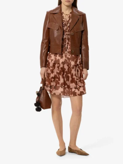 Luisa Cerano Luisa Cerano Jacke - cognac