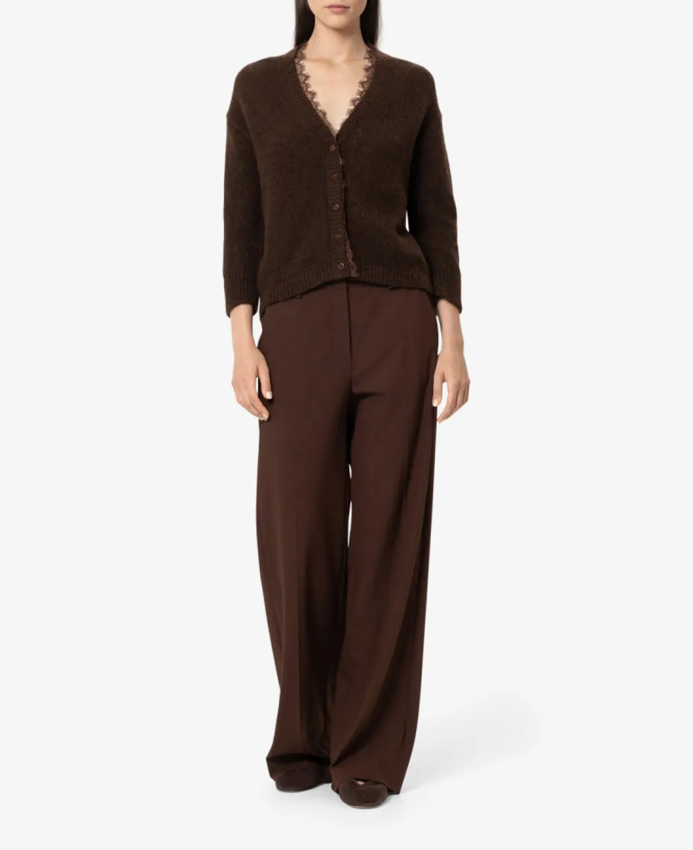 Luisa Cerano Strickjacke - marone 2 Luisa Cerano Luisa Cerano Strickjacke - marone