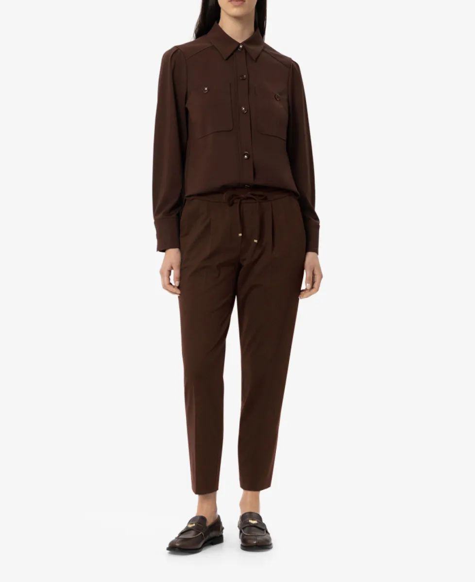 Luisa Cerano Hose - marone 2 Luisa Cerano Luisa Cerano Hose - marone