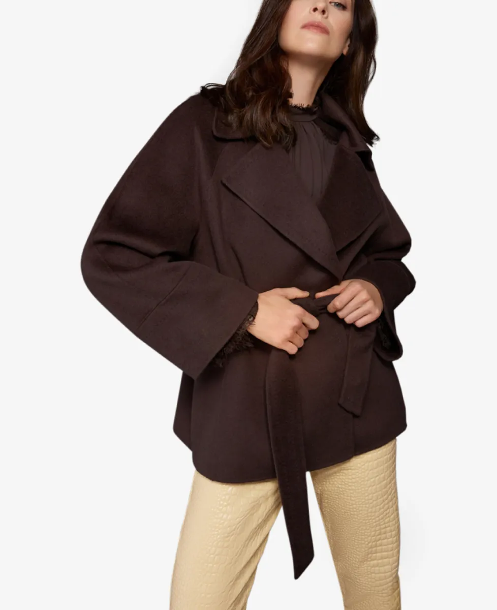 Marc Cain Collections Outdoor-Jacke - seal brown 2 Marc Cain Collections Marc Cain Collections Outdoor-Jacke - seal brown