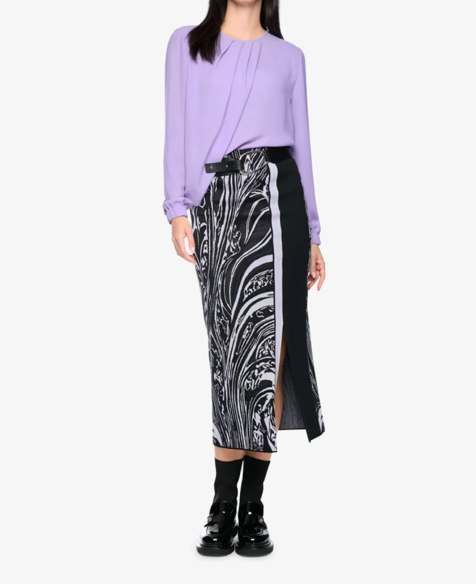 Marc Cain Collections Bluse - purple rose 2 Marc Cain Collections Marc Cain Collections Bluse - purple rose