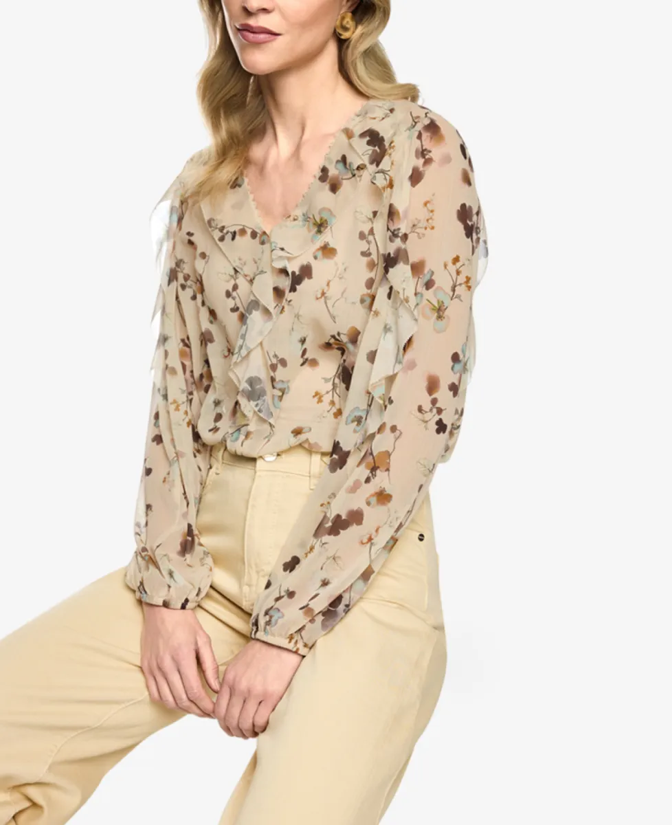 Marc Cain Collections Bluse - lamb`s wool 3 Marc Cain Collections Marc Cain Collections Bluse - lamb`s wool