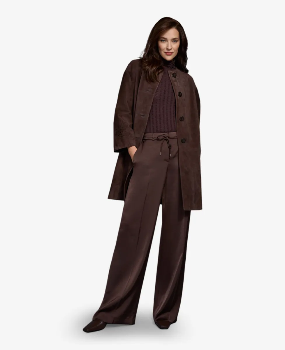 Marc Cain Collections Hose WARRI - seal brown 2 Marc Cain Collections Marc Cain Collections Hose WARRI - seal brown