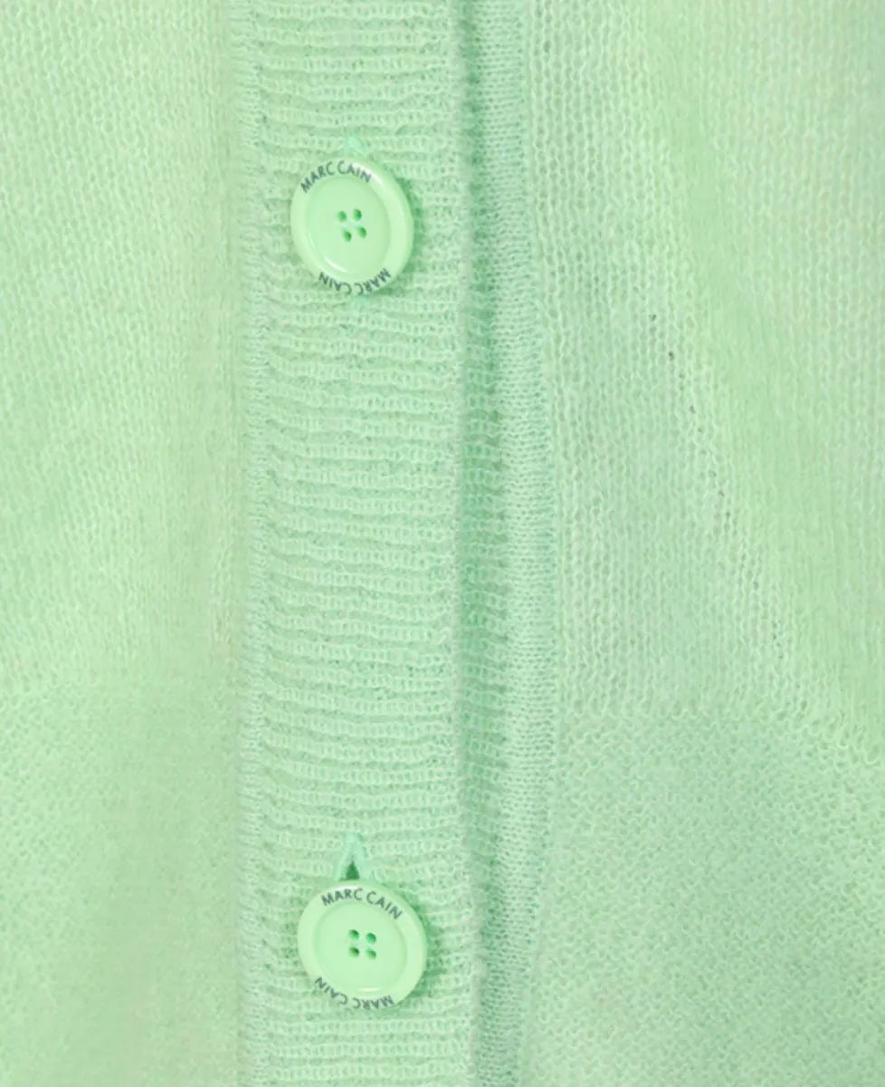 Marc Cain Sports cardigan - patina green 3 Marc Cain Sports Marc Cain Sports cardigan - patina green