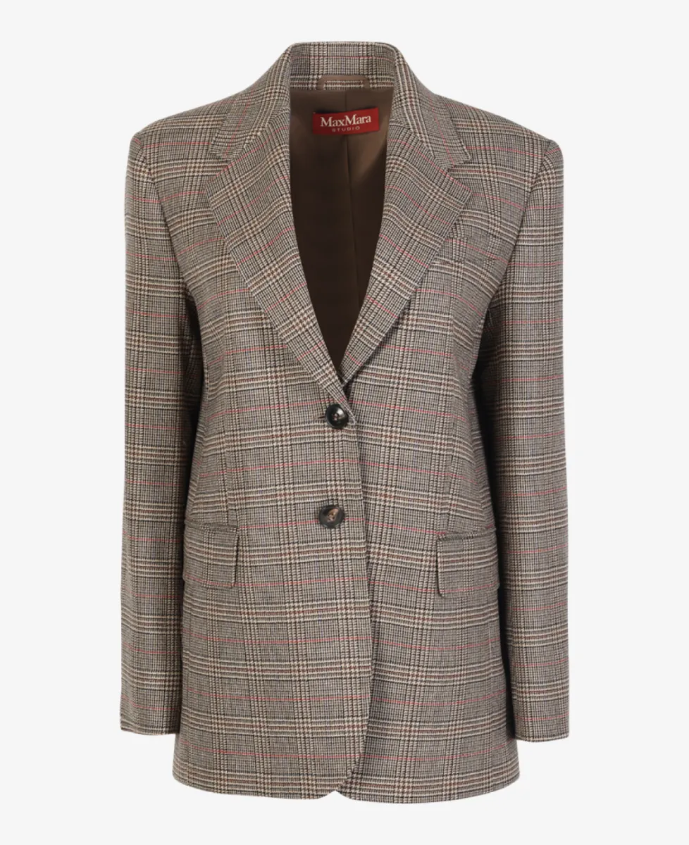 Max Mara Blazer - 001 Nero/ Naturale 1 Max Mara Max Mara Blazer - 001 Nero/ Naturale
