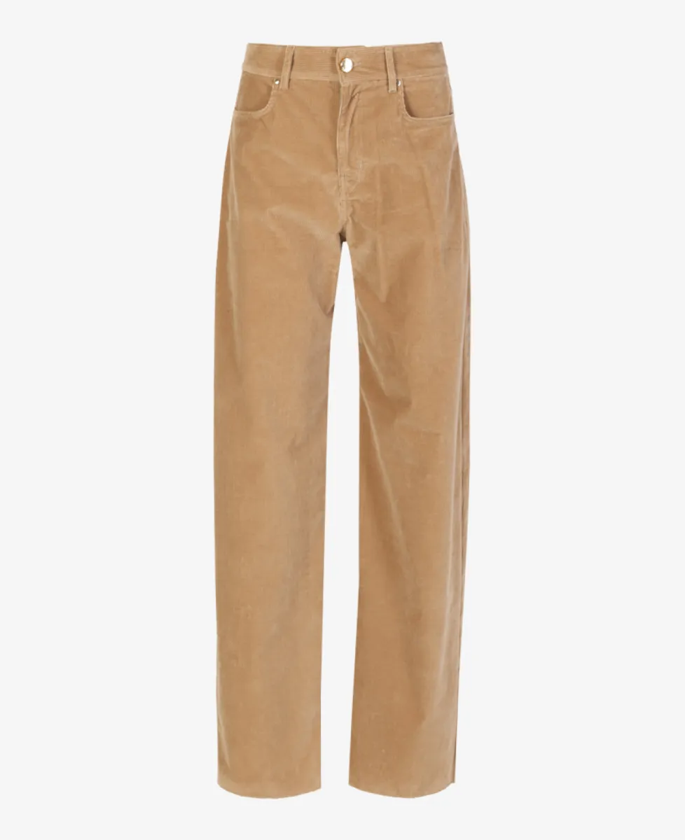Max Mara Broek - 002 beige 1 Max Mara Max Mara Broek - 002 beige
