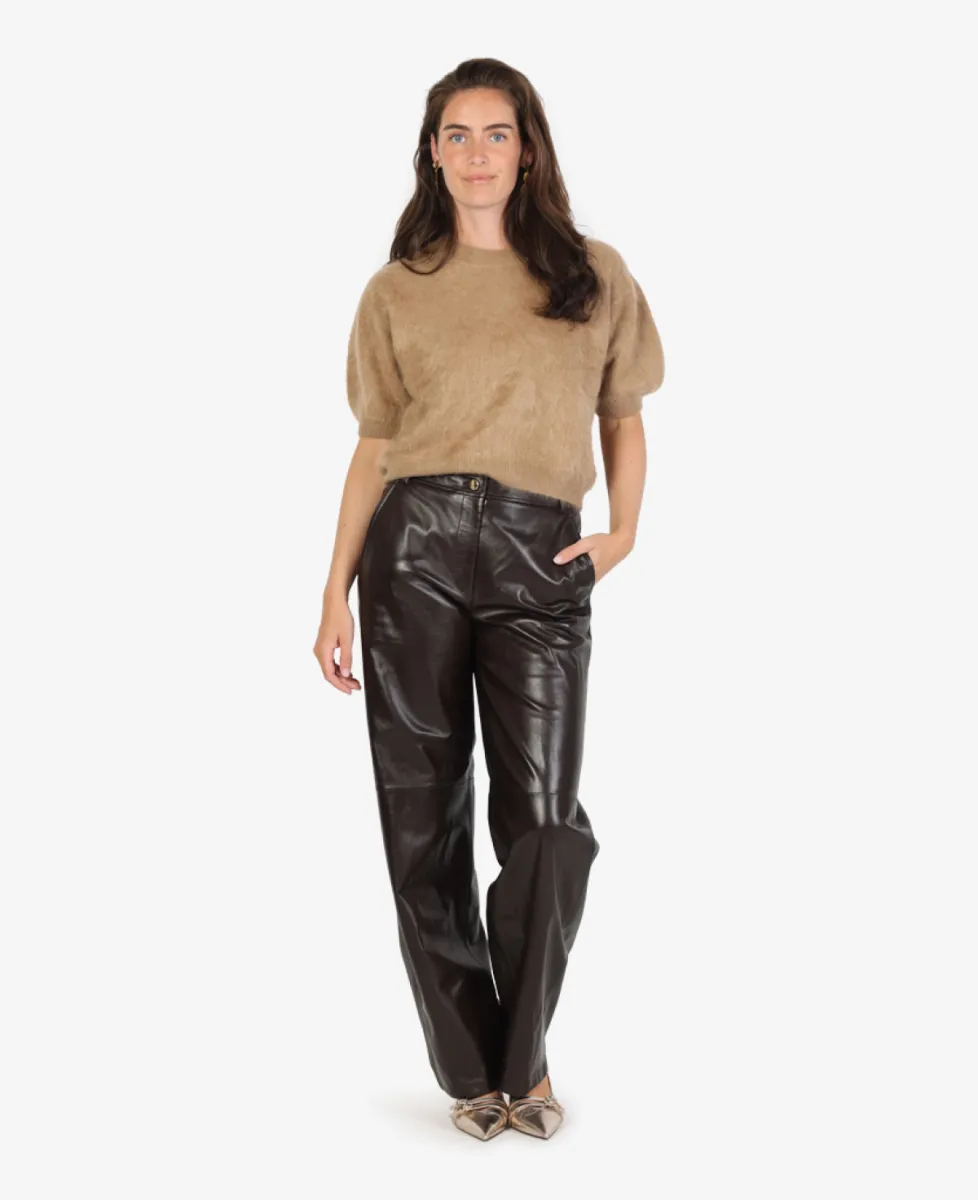 Max Mara Broek - 003 Brown 3 Max Mara Max Mara Broek - 003 Brown