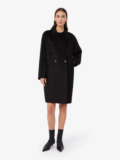 Max Mara Max Mara Mantel - 013 Black