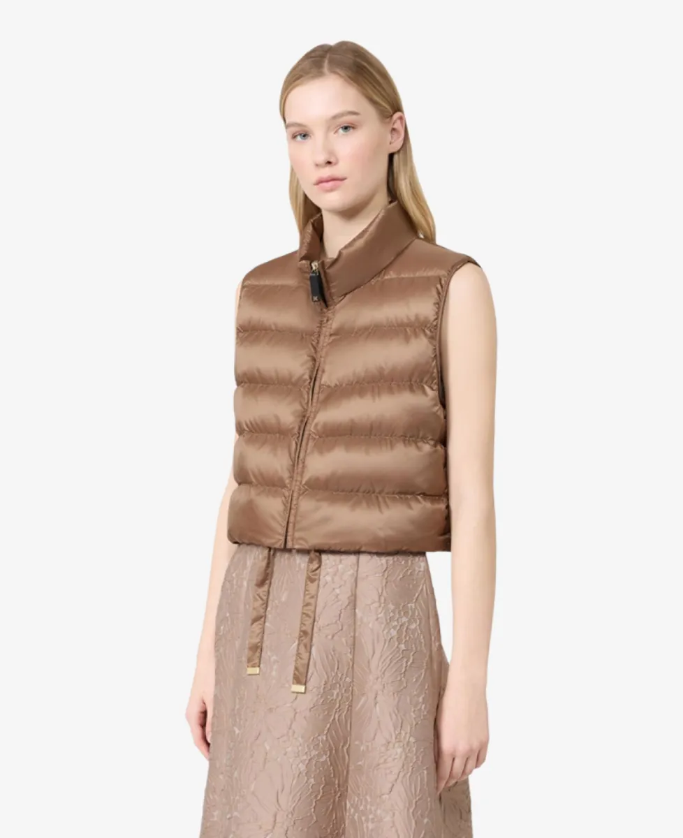 Max Mara Bodywarmer - 027 Honey 2 Max Mara Max Mara Bodywarmer - 027 Honey