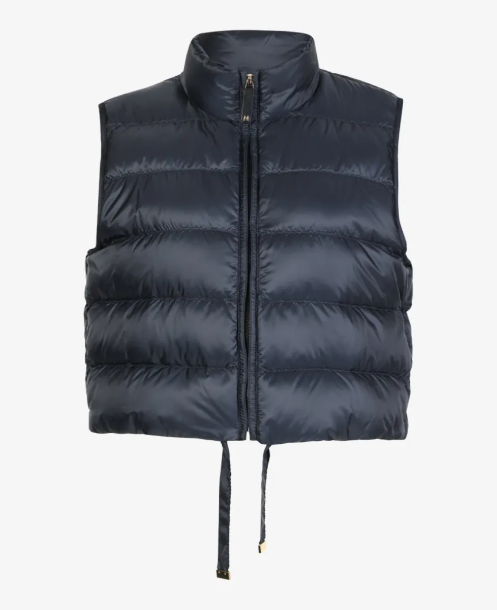 Max Mara Bodywarmer - 008 Midnightblue 1 Max Mara Max Mara Bodywarmer - 008 Midnightblue