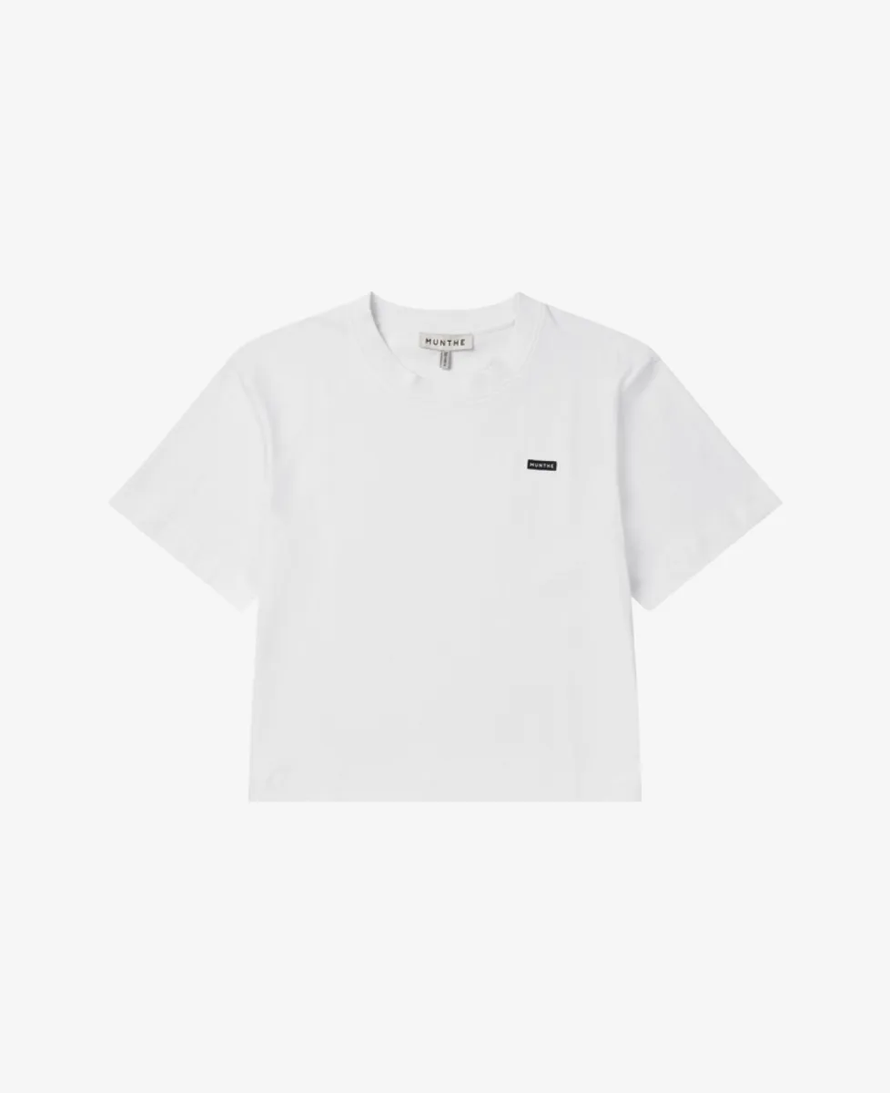 Munthe Tshirt km - 33 white 1 Munthe Munthe Tshirt km - 33 white